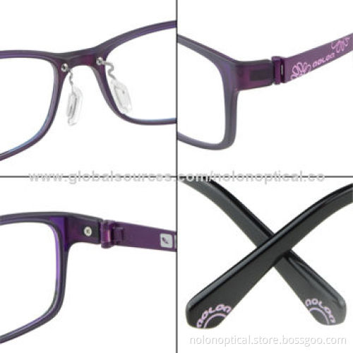 Eyewear Ultem 100% Optical Eyeglasses, Full Rim Metal Frame, Clear Lens